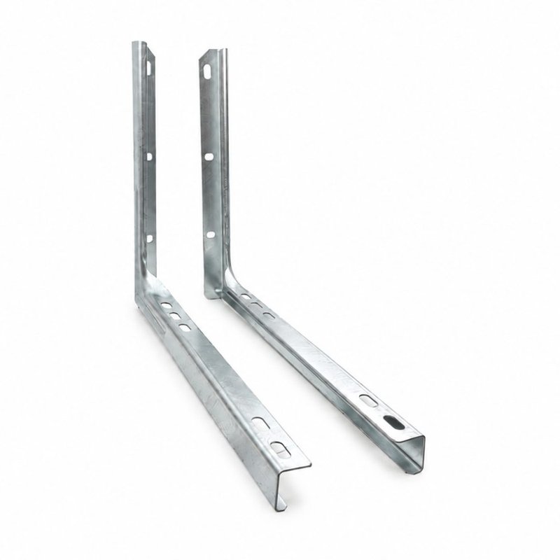 Set console AC  fixe zincate 500 x 380 mm spate
