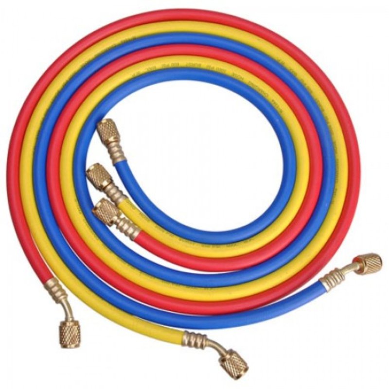 Set furtunuri de incarcare aer conditionat 3 x 150 cm, freon R410 1
