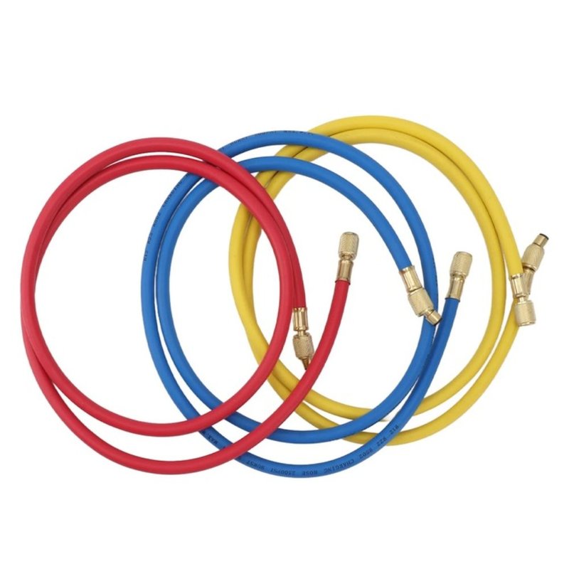 Set furtunuri de incarcare aer conditionat 3 x 150 cm, freon R410 2