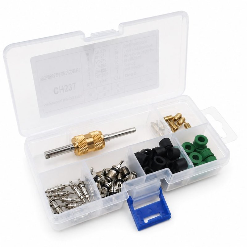 Set garnituri si ventile aer conditionat CH237, freon R134a, R410a si R12 3