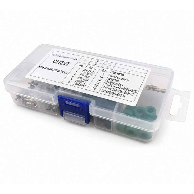 Set garnituri si ventile aer conditionat CH237, freon R134a, R410a si R12 1