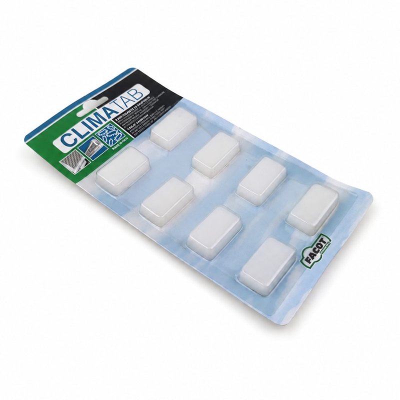 Pastile igienizante pentru condensat instalatie aer conditionat Facot Climatab - blister 8 pastile, CLITABLI8E 2