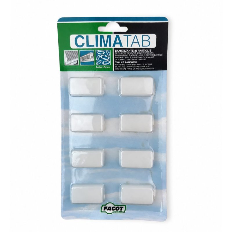 Pastile igienizante pentru condensat instalatie aer conditionat Facot Climatab - blister 8 pastile, CLITABLI8E 4
