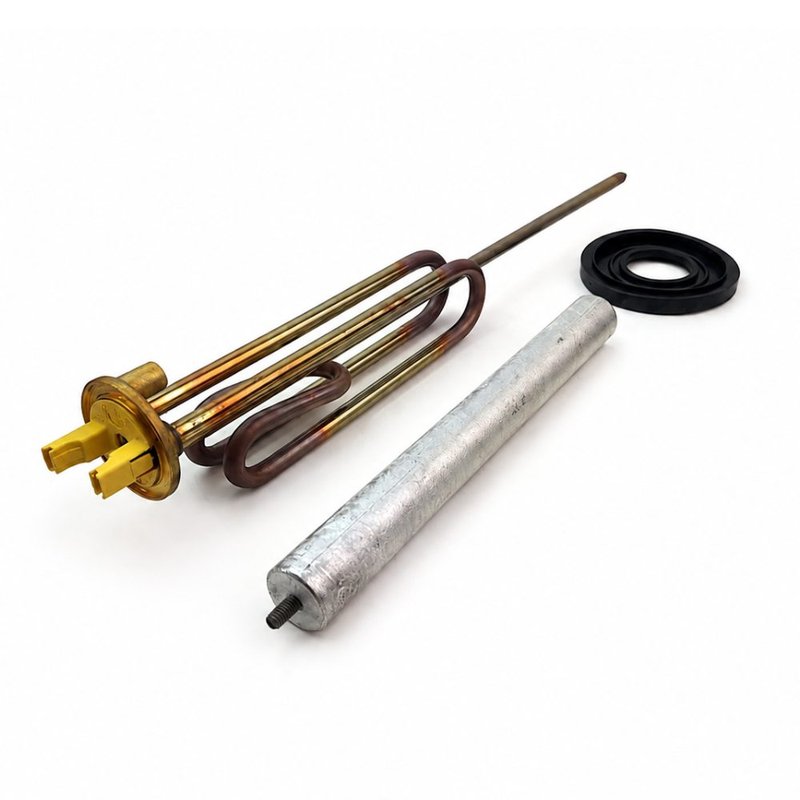 Rezistenta electrica pentru boiler electric CHX si ECOFIX Ariston 1200W, cod piesa 6501098500 (65115842) 1