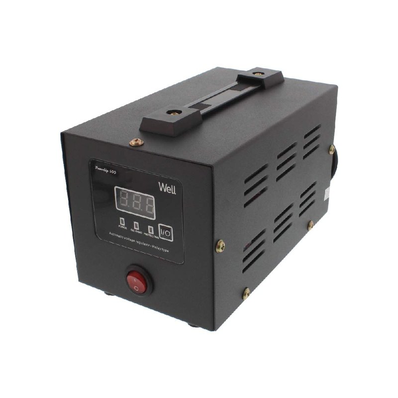 Stabilizator automat de tensiune cu releu Well AVR-REL-POWERUP500-WL300W 0