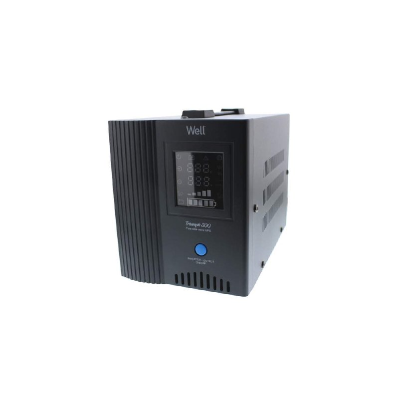 UPS centrala termica Well UPS-HEATST-TRIUMPH500VA-WL, sursa neintreruptibila, capacitate 300W 0