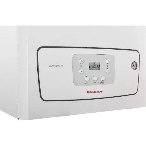 Centrala termica in condensare Immergas Victrix TERA 28 V2 28 kW, Gaz, clasa A, ACM instant, kit evacuare inclus, 3.032930 1