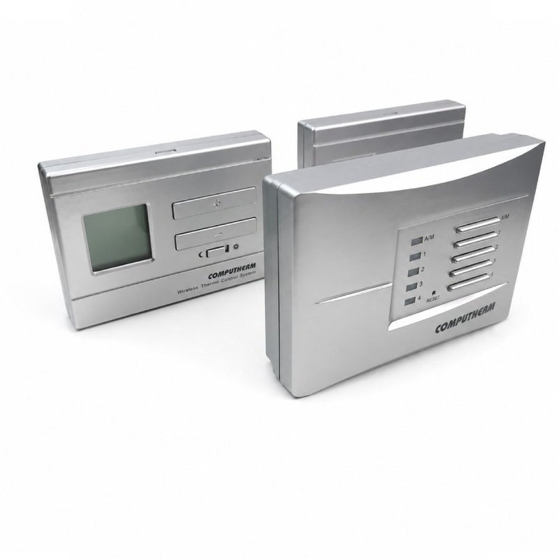 Termostat centrala termica Computherm Q5RF wireless (fara fir), neprogramabil, pana la 4 zone 1
