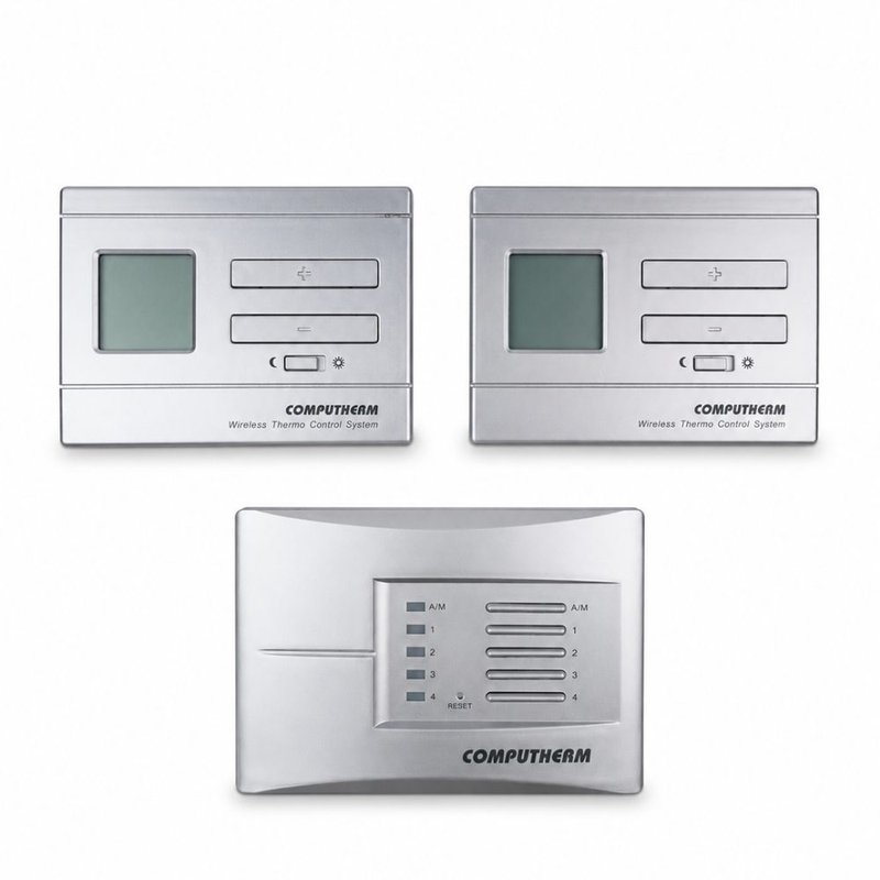 Termostat centrala termica Computherm Q5RF wireless (fara fir), neprogramabil, pana la 4 zone 4