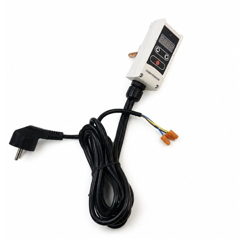Termostat digital cu senzor imersie Computherm WRP-100GE, Control pompa circulatie, Functie anti-inghet, Anti-blocare 2