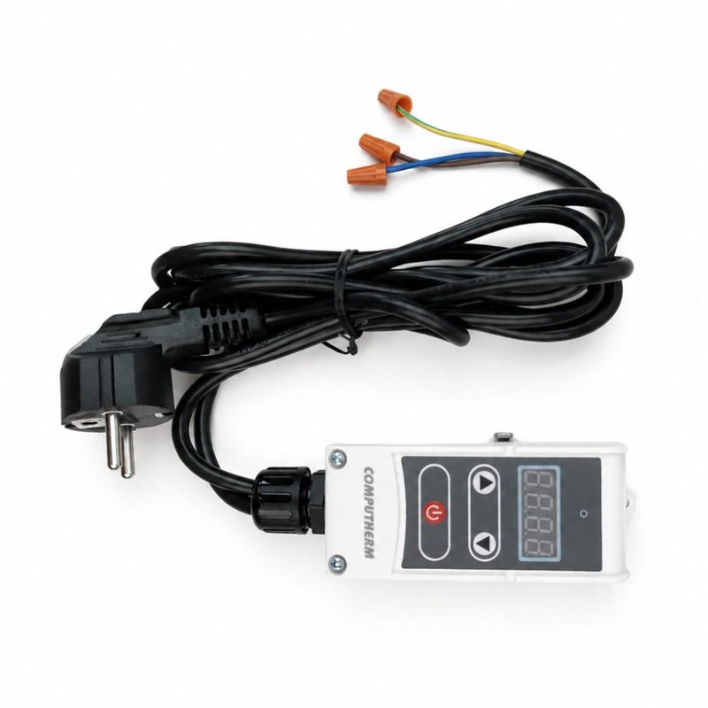 Termostat digital cu senzor contact Computherm WRP-100GD, Control pompa circulatie, Functie anti-inghet, Anti-blocare 4