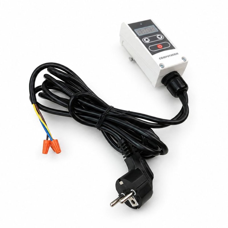 Termostat digital cu senzor contact Computherm WRP-100GD, Control pompa circulatie, Functie anti-inghet, Anti-blocare 3
