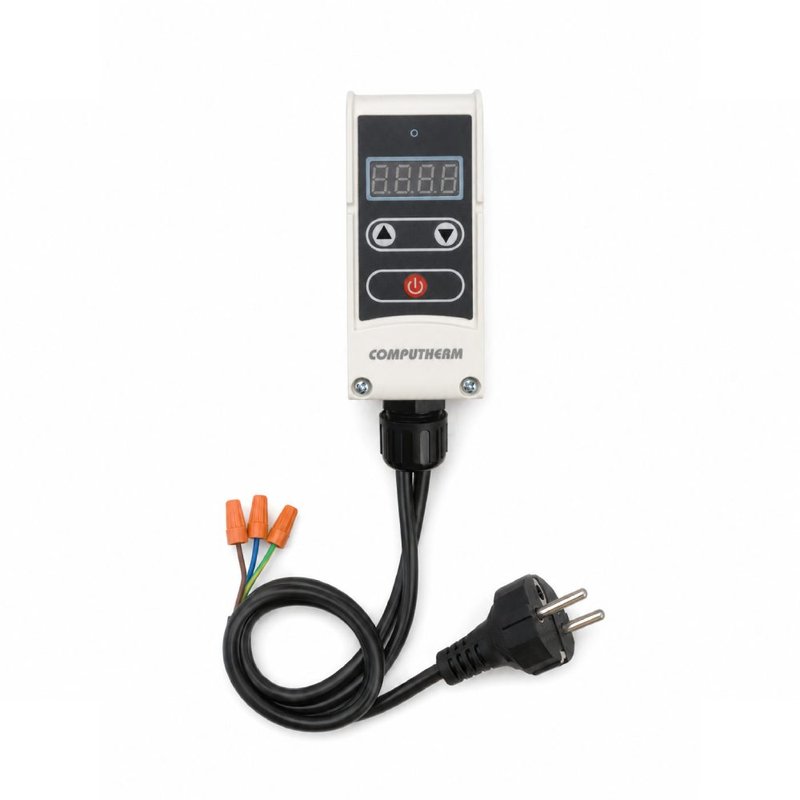 Termostat digital cu senzor contact Computherm WRP-100GD, Control pompa circulatie, Functie anti-inghet, Anti-blocare 1