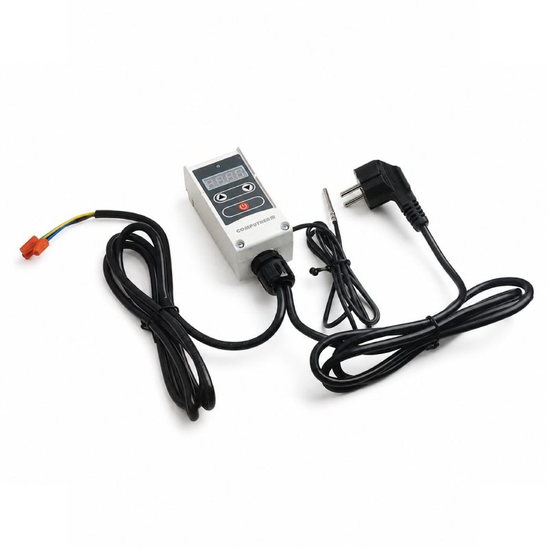 Termostat digital cu senzor contact la distanta Computherm WRP-100GC, Control pompa circulatie, Functie anti-inghet, Anti-blocare 2
