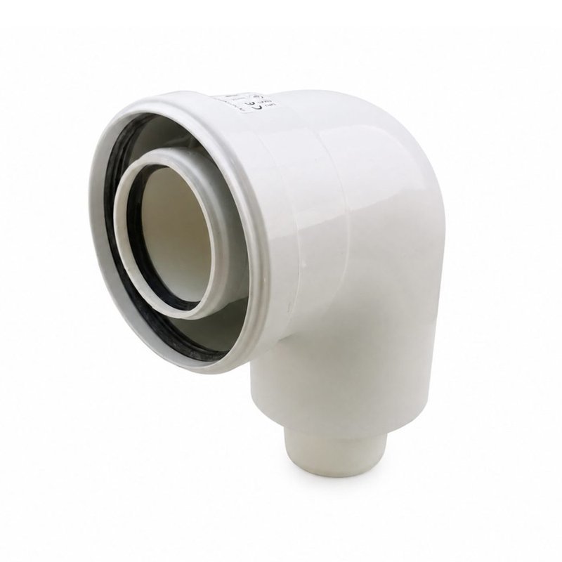 Cot evacuare centrala termica condensare ATI Tip 01, PP/ALL, 60 / 100, WBCUR61001 5
