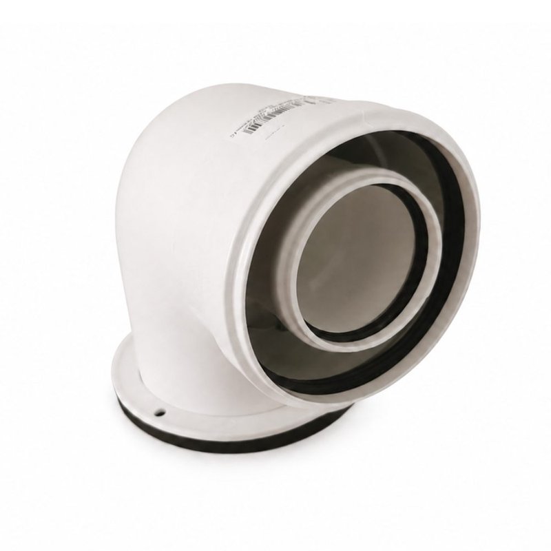 Cot evacuare centrala termica condensare ATI Tip 03, PP/ALL, 60 / 100, WBCUR61003 4