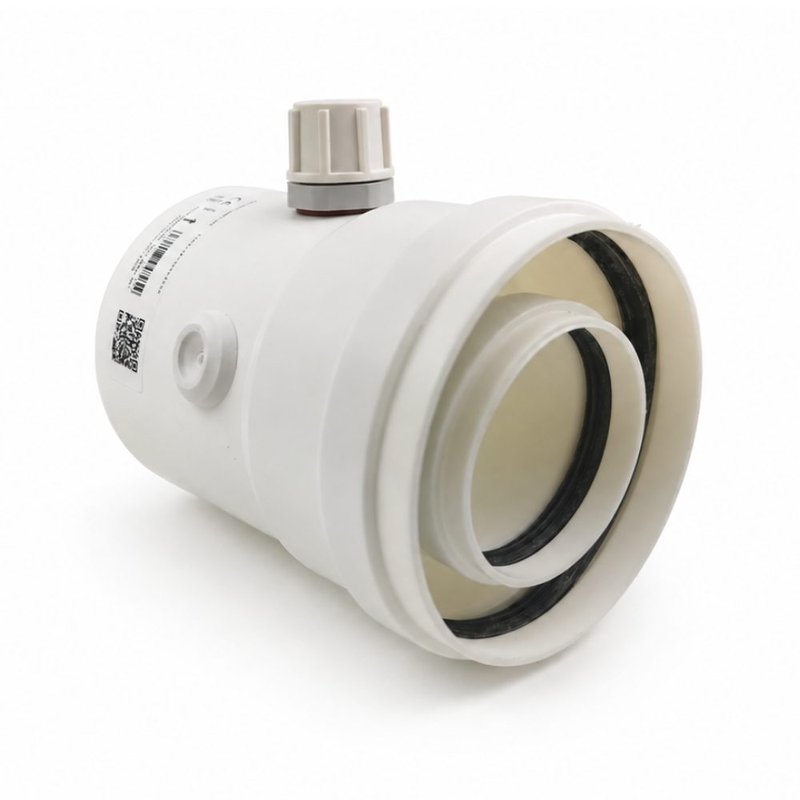 Evacuare verticala centrala termica condensare ATI Tip 1, diametru 60 / 100, PP / PP, WBPP61001 2
