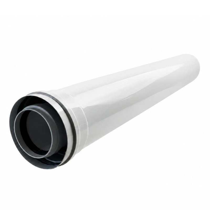 Prelungire evacuare centrala termica condensare ATI 1 m, diametru 80 / 125, PP/ALL, WBPC100 1