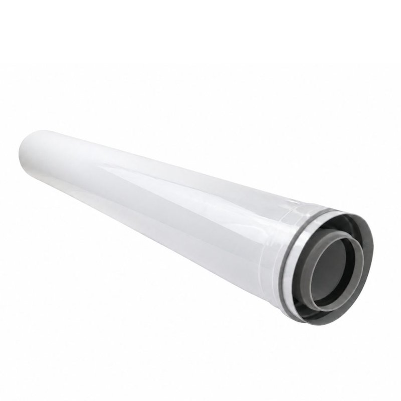 Prelungire evacuare centrala termica condensare ATI 1 m, diametru 80 / 125, PP/ALL, WBPC100 2