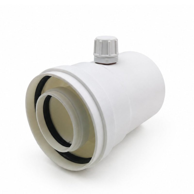 Evacuare verticala centrala termica condensare ATI Tip 3, diametru 60 / 100, PP / PP, WBPP61003 7