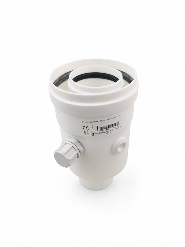Evacuare verticala centrala termica condensare ATI Tip 6, diametru 60 / 100, PP / PP, WBPP61006