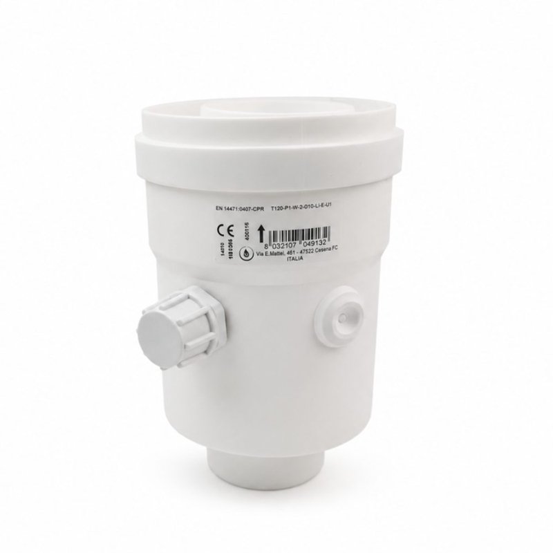 Evacuare verticala centrala termica condensare ATI Tip 7, diametru 60 / 100, PP / PP, WBPP61007