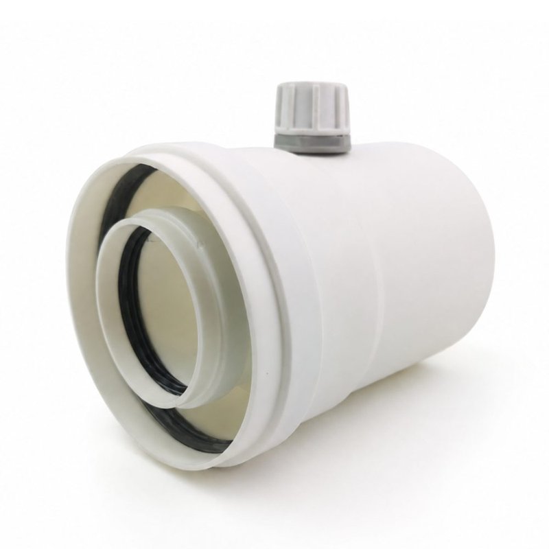 Evacuare verticala centrala termica condensare ATI Tip 9, diametru 60 / 100, PP / PP, WBPP61009 5