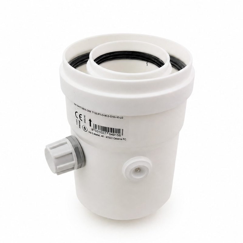 Evacuare verticala centrala termica condensare ATI Tip 9, diametru 60 / 100, PP / PP, WBPP61009 6