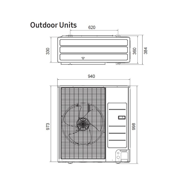 Pachet pompa caldura Samsung ClimateHub AE090RXEDEG/AE260RNWSEG, 9kW 0
