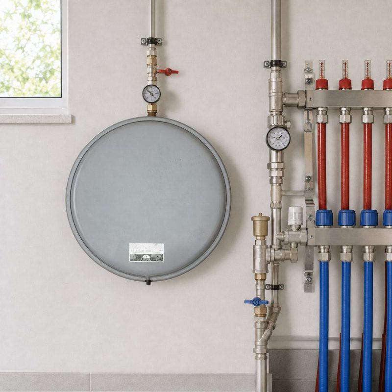 Vas expansiune pentru centrala termica Immergas Maior 24 / 28 KW, capacitate 10 litri, cod piesa 1.020407 2