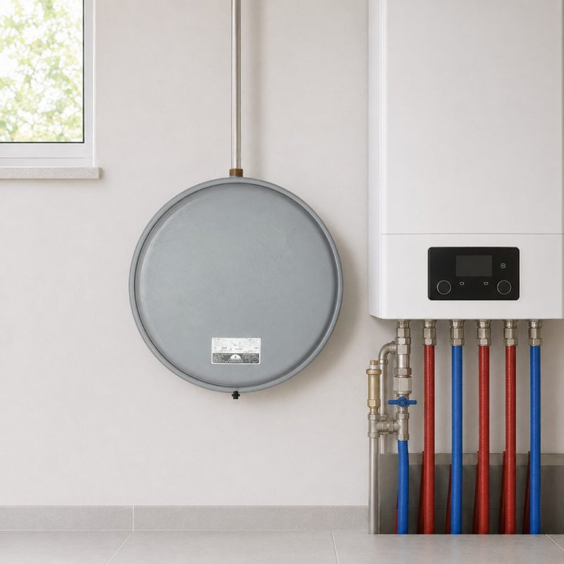 Vas expansiune pentru centrala termica Immergas Maior 24 / 28 KW, capacitate 10 litri, cod piesa 1.020407 1