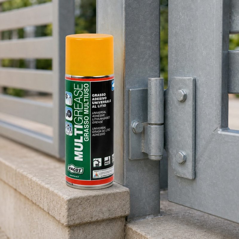 Vaselina spray pe baza de litiu Facot 400 ml, utilizare universala, GRALI400E 1