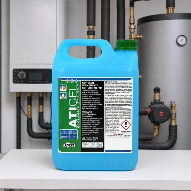 Antigel pentru instalatii termice sau solare Facot ATIGEL 12 Kg, ANTIK012 2