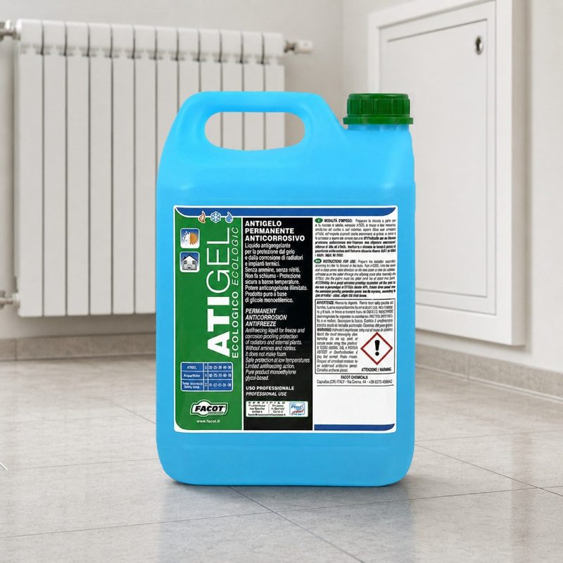Antigel pentru instalatii termice sau solare Facot ATIGEL 6 Kg, ANTIK006 2