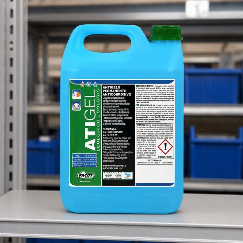 Antigel pentru instalatii termice sau solare Facot ATIGEL 6 Kg, ANTIK006 3