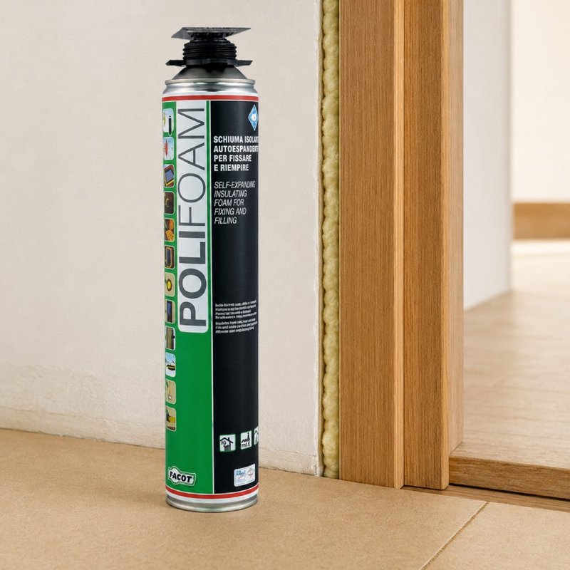 Spuma montaj 750 ML pentru pistol, Facot Polifoam, POLIA750 3