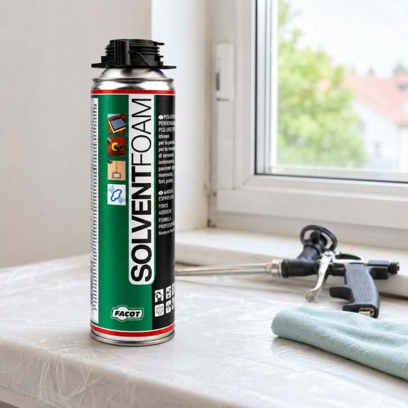 Agent de curatare spuma Facot Solvent Foam 500 ml SOLV500 4