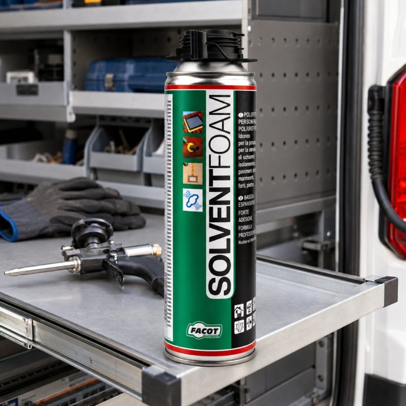 Agent de curatare spuma Facot Solvent Foam 500 ml SOLV500 2