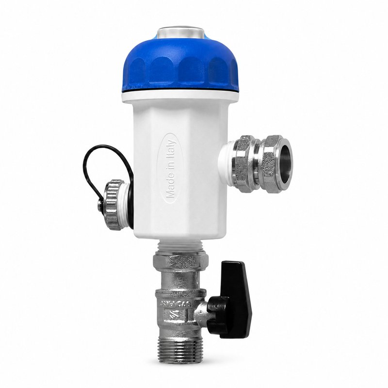 Filtru antimagnetita pentru instalatii incalzire Facot WL-Magnex HP 5P 3/4, WLMAGHP5P 2