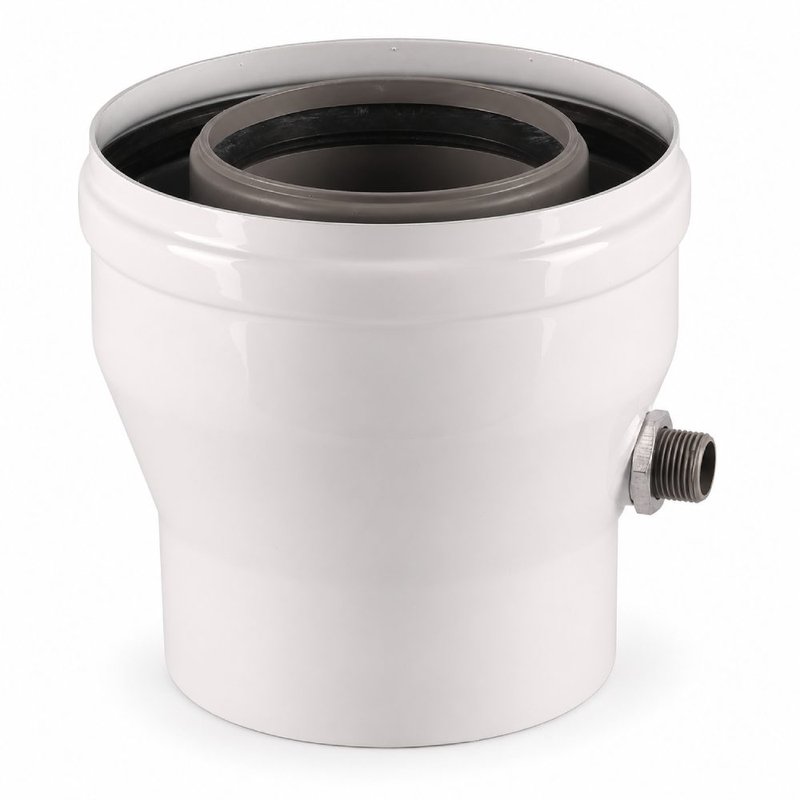 Trecere kit evacuare centrala condesare ATI, 60/100 la 80/125, WBPV812 2