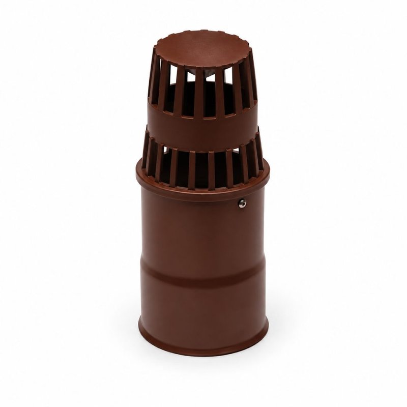 Capat pentru terminatie verticala evacuare gaze arse ATI WM45-810PA, diametru 80 mm, Maro 1