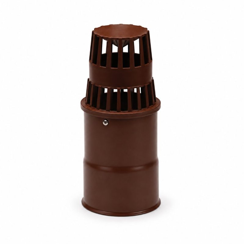Capat pentru terminatie verticala evacuare gaze arse ATI WM45-810PA, diametru 80 mm, Maro 2