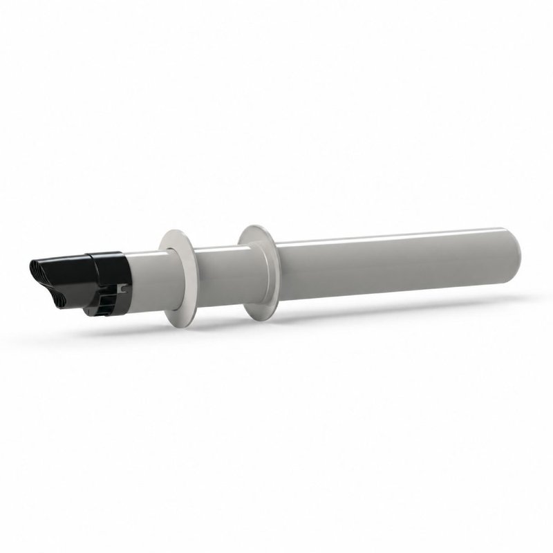 Terminatie orizontala kit evacuare centrala condensare 60/100 PP/PP Ati WBTPP6101