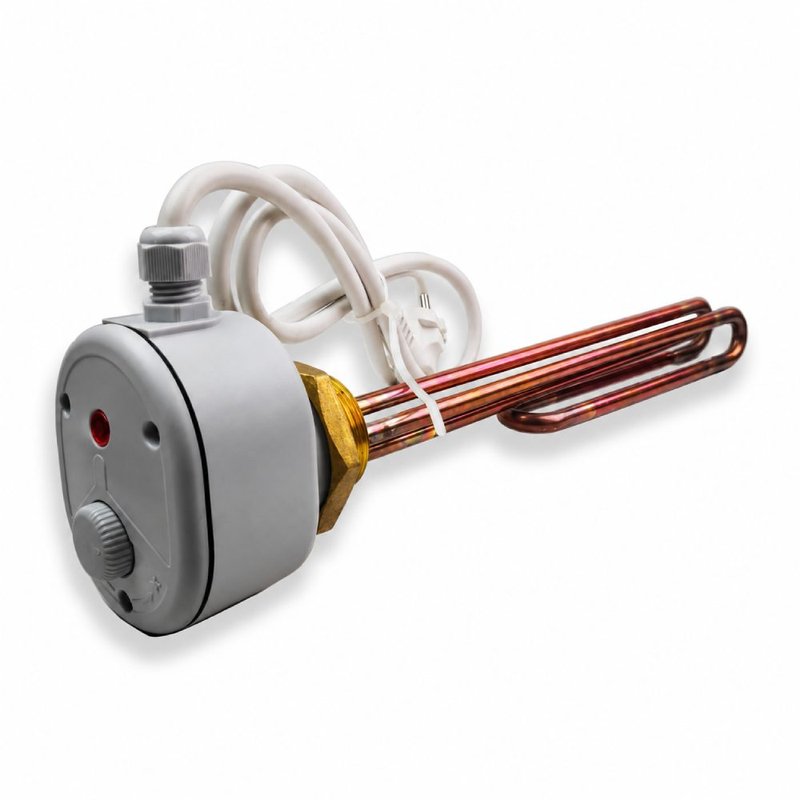 Rezistenta electrica cu termostat Unival, racord 1 1/4", capacitate 2000 W, alimentare 230V 1