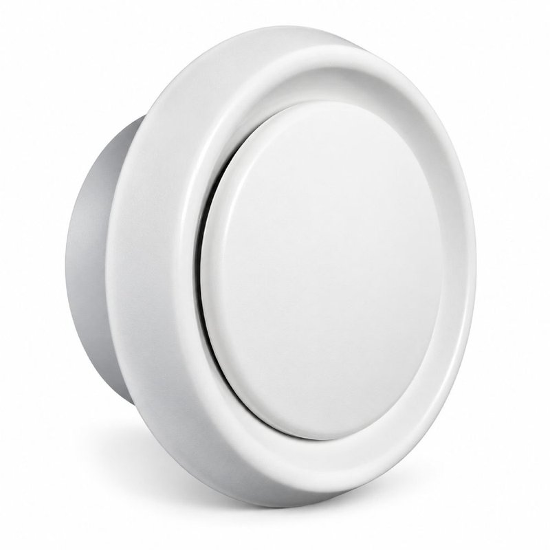 Anemostat circular Dospel AN 125, diametru 125 mm