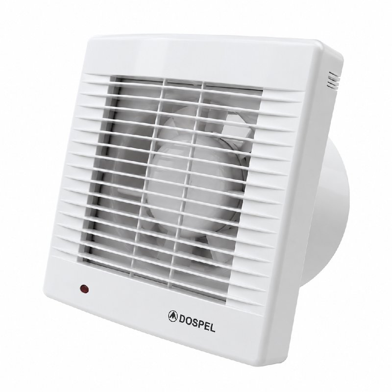 Ventilator casnic axial cu temporizator si senzor de umiditate Dospel POLO 5 120 WCH-0