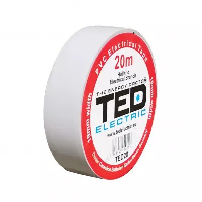 Banda izolatoare 19mmx20m TED