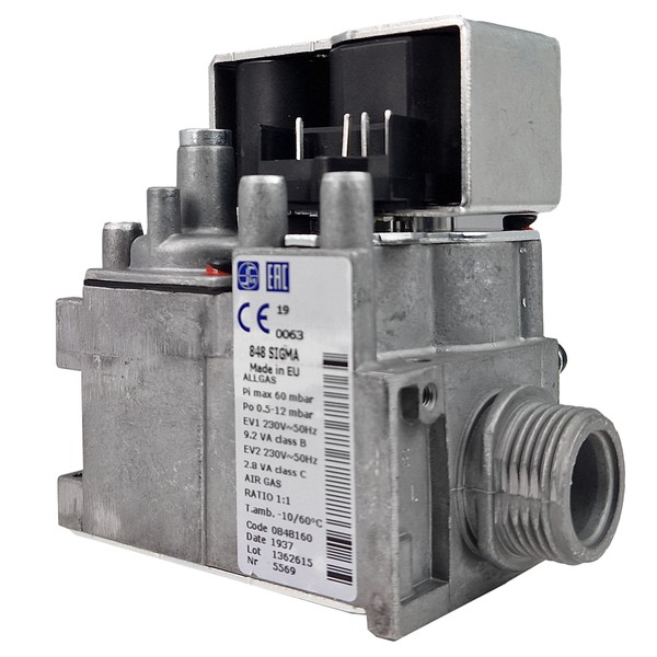 Vana gaz Sigma 848 pentru centrala termica Motan MKDENS, SIGMAKDENS2, cod piesa PM500370 - Prompt Service