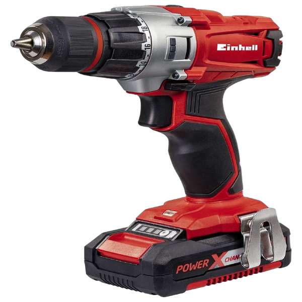 Masina de gaurit si insurubat Einhell, TE-CD 18/2 Li Kit (2x1,5 Ah), 21 trepte, incarcare rapida, - Prompt Service