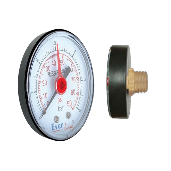 Manometru 6 bar orizontal, Everline - Prompt Service